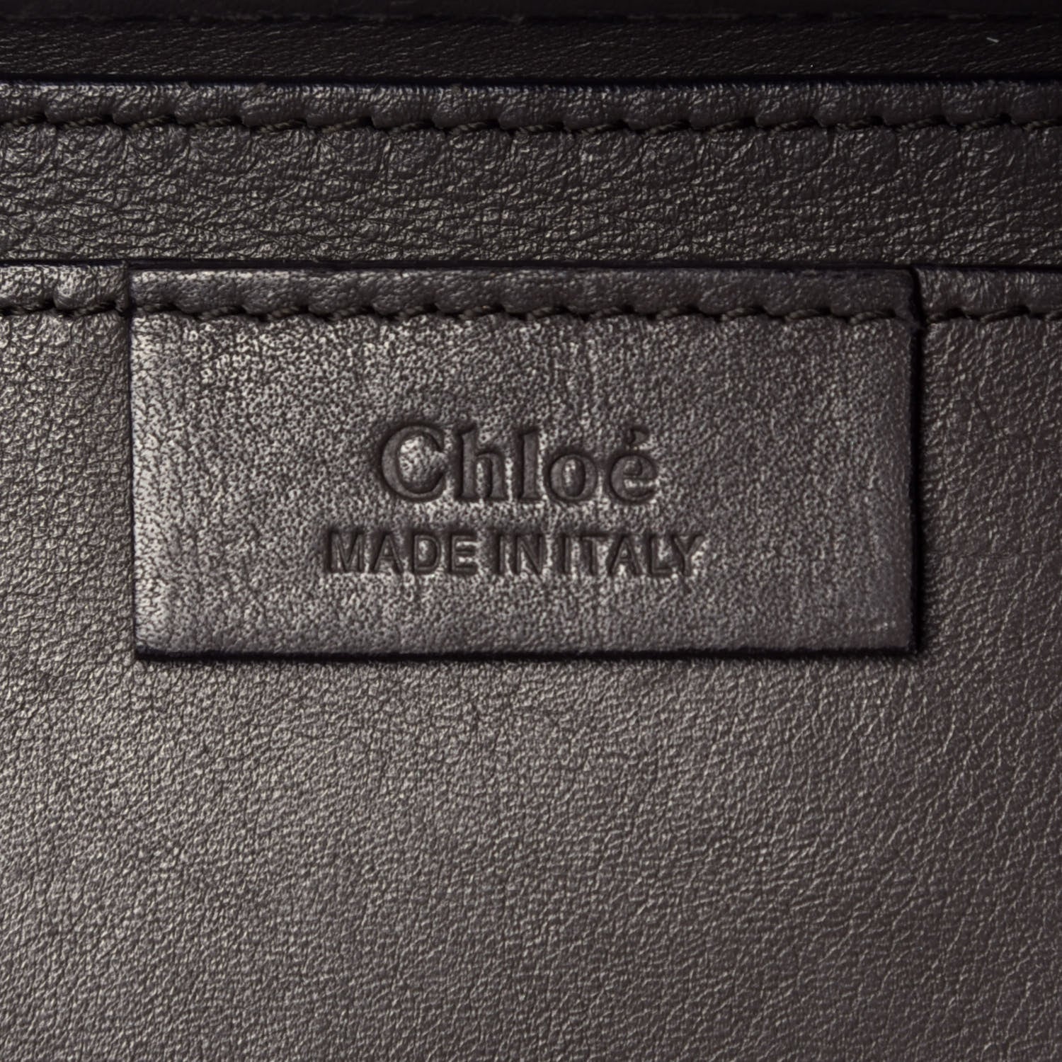 Chloe Calfskin Watersnake Embossed Small Roy Bag Cloudy Yellow 7 of 10