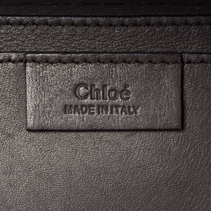 Chloe Calfskin Watersnake Embossed Small Roy Bag Cloudy Yellow 7 of 10