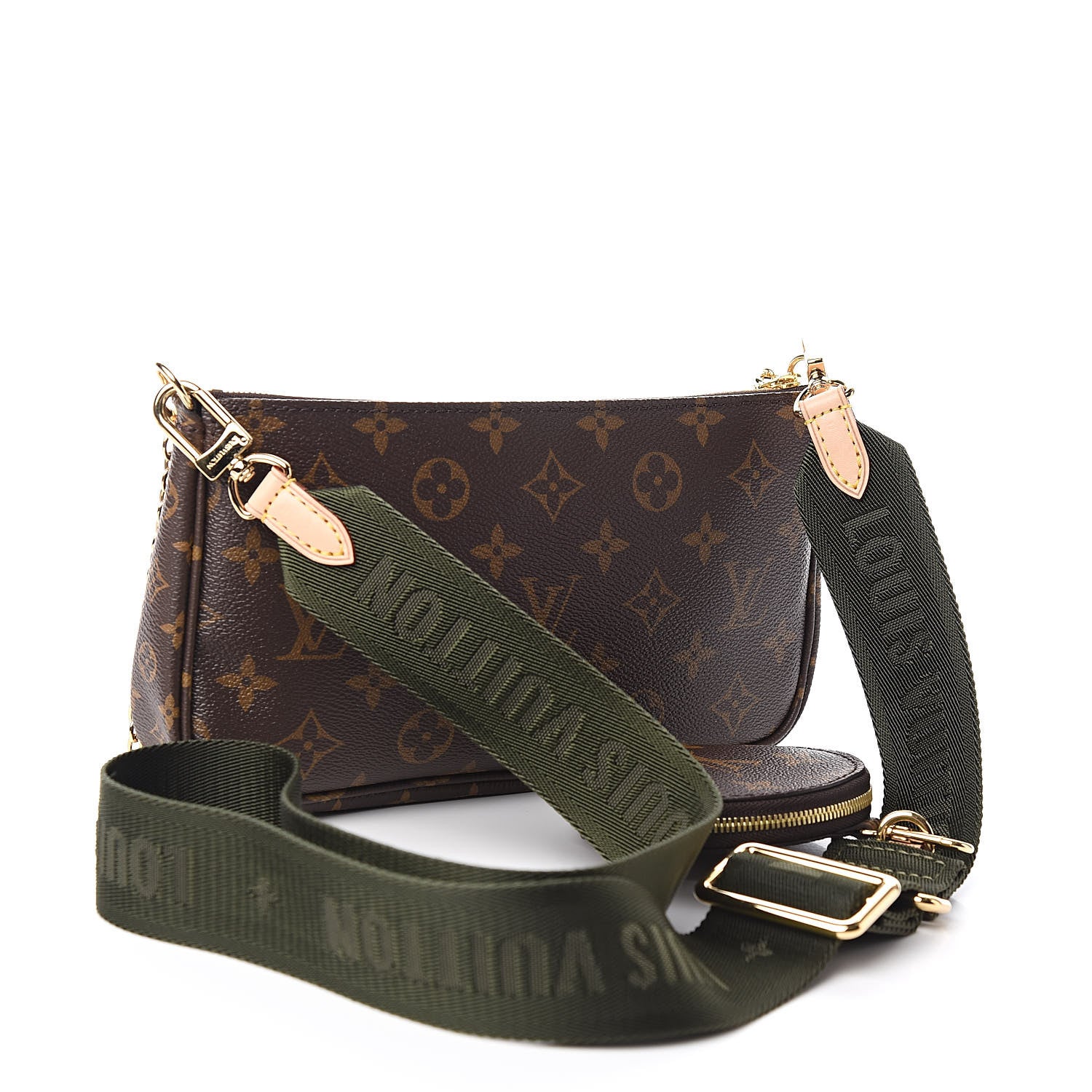 Louis Vuitton Monogram Multi Pochette Accessories Kaki 3 of 12