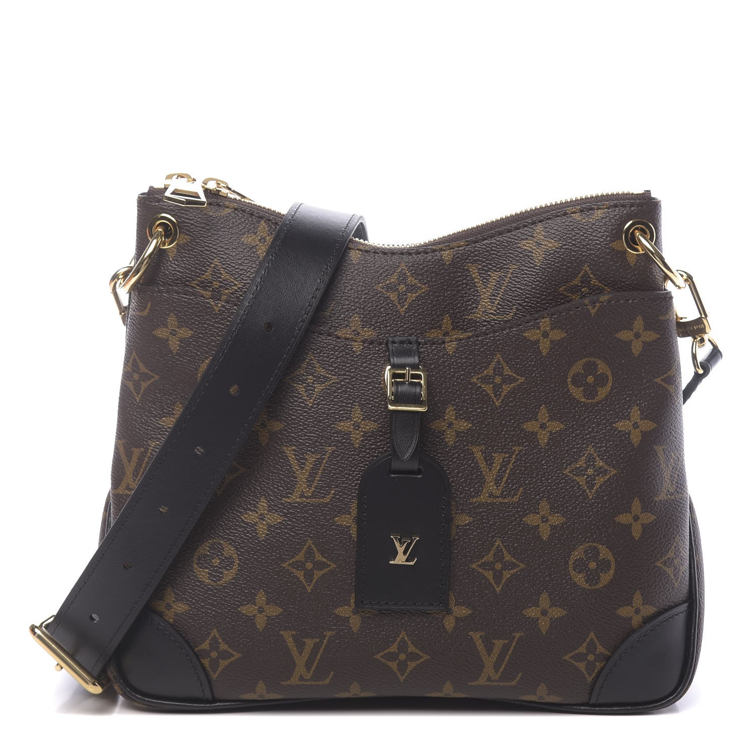 Louis Vuitton Monogram Odeon PM Black 1 of 10