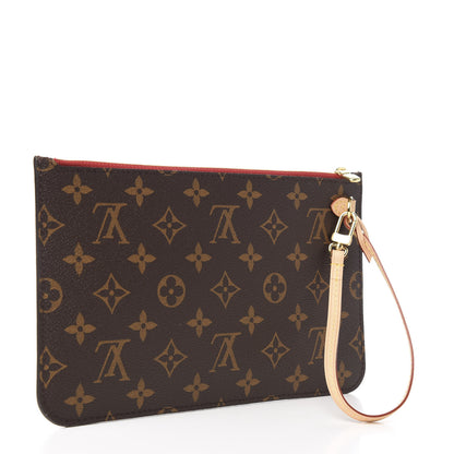 Louis Vuitton Monogram Neverfull MM GM Pochette Cherry 2 of 6