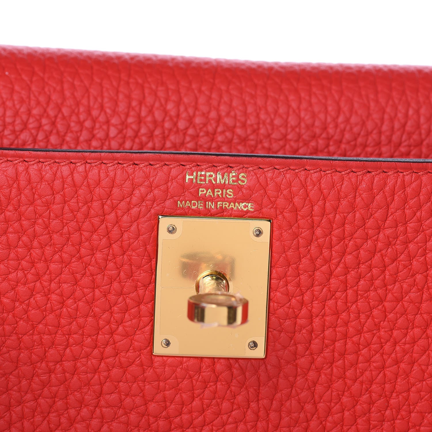 Hermes Taurillon Clemence Kelly Ado Backpack Rouge De Coeur 6 of 22