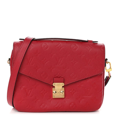 Louis Vuitton Empreinte Pochette Metis Scarlet 1 of 9