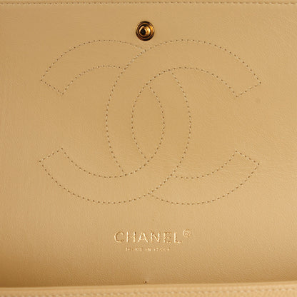 Chanel Caviar Quilted Jumbo Double Flap Beige Clair 6 of 8