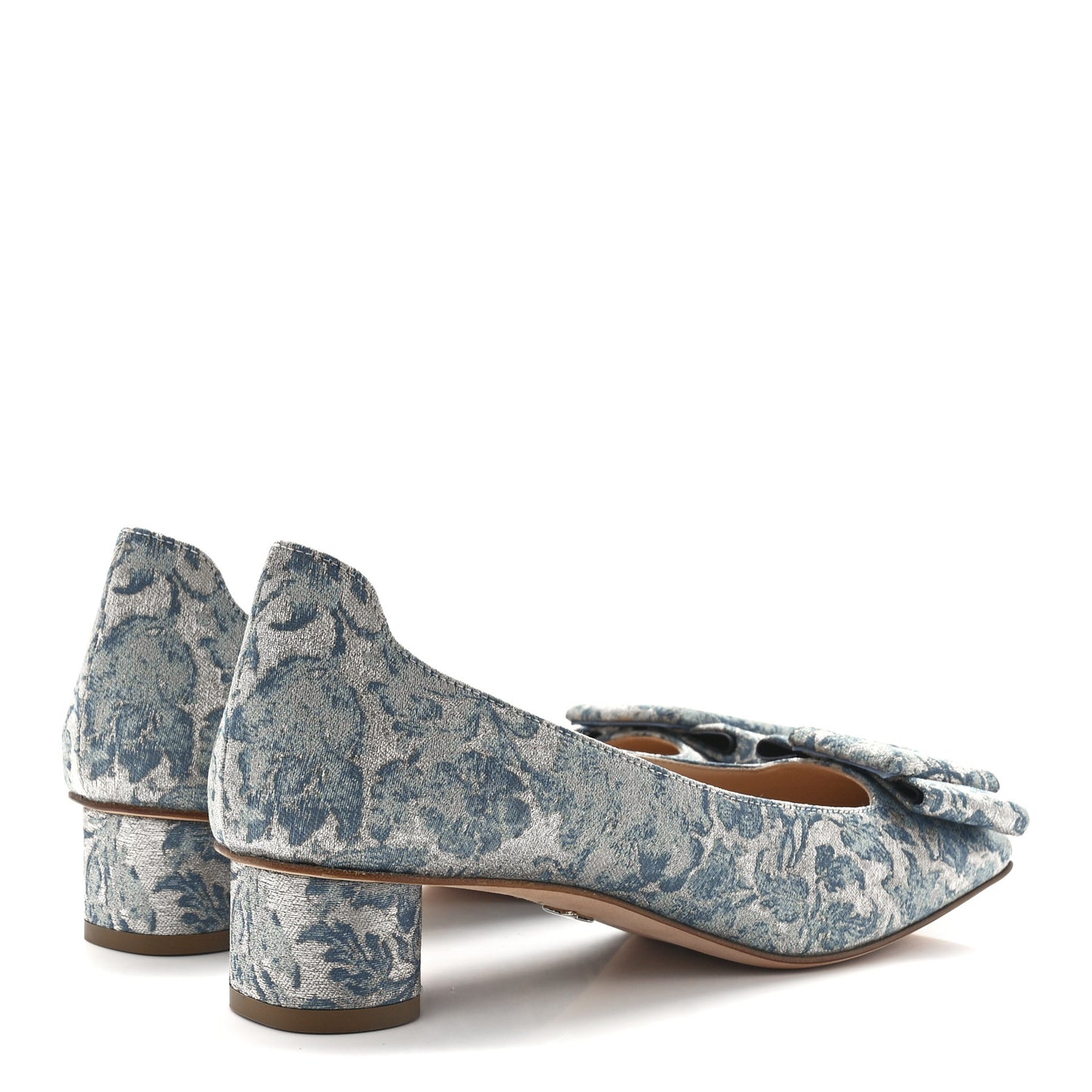 Brocart Lurex Dior Idylle 35mm Pumps 38 Canard