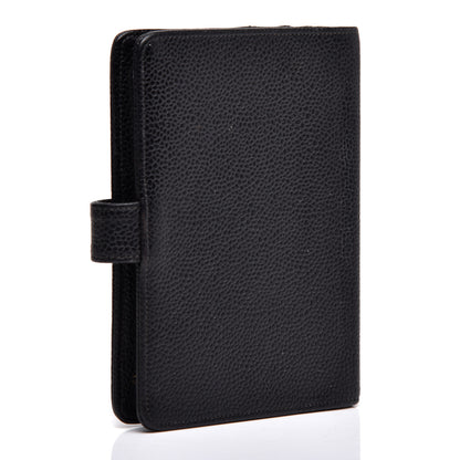 Chanel Caviar CC Small Ring Agenda Planner Black 3 of 14
