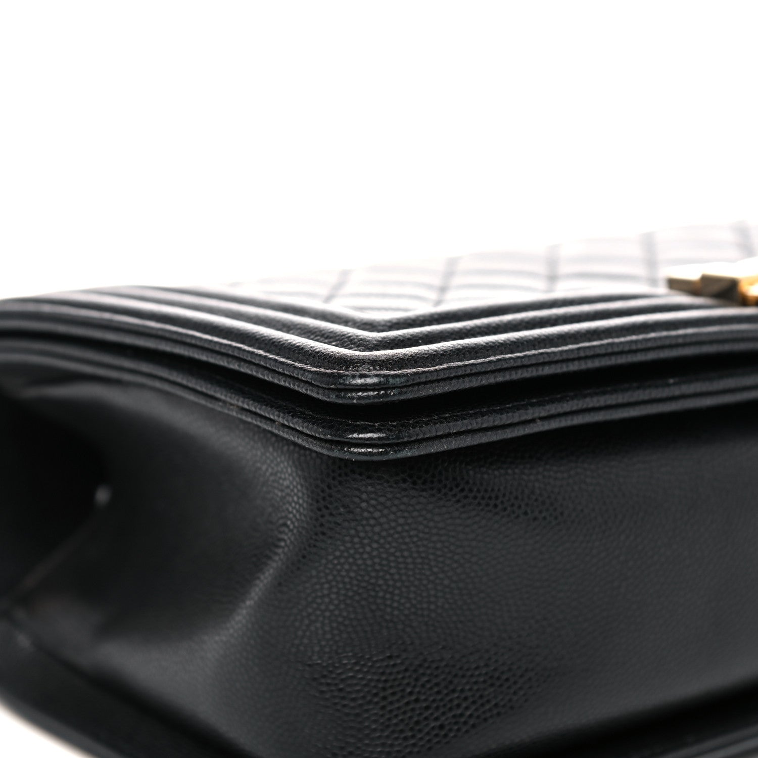 Chanel Caviar Quilted Medium Boy Flap Black 7 of 11