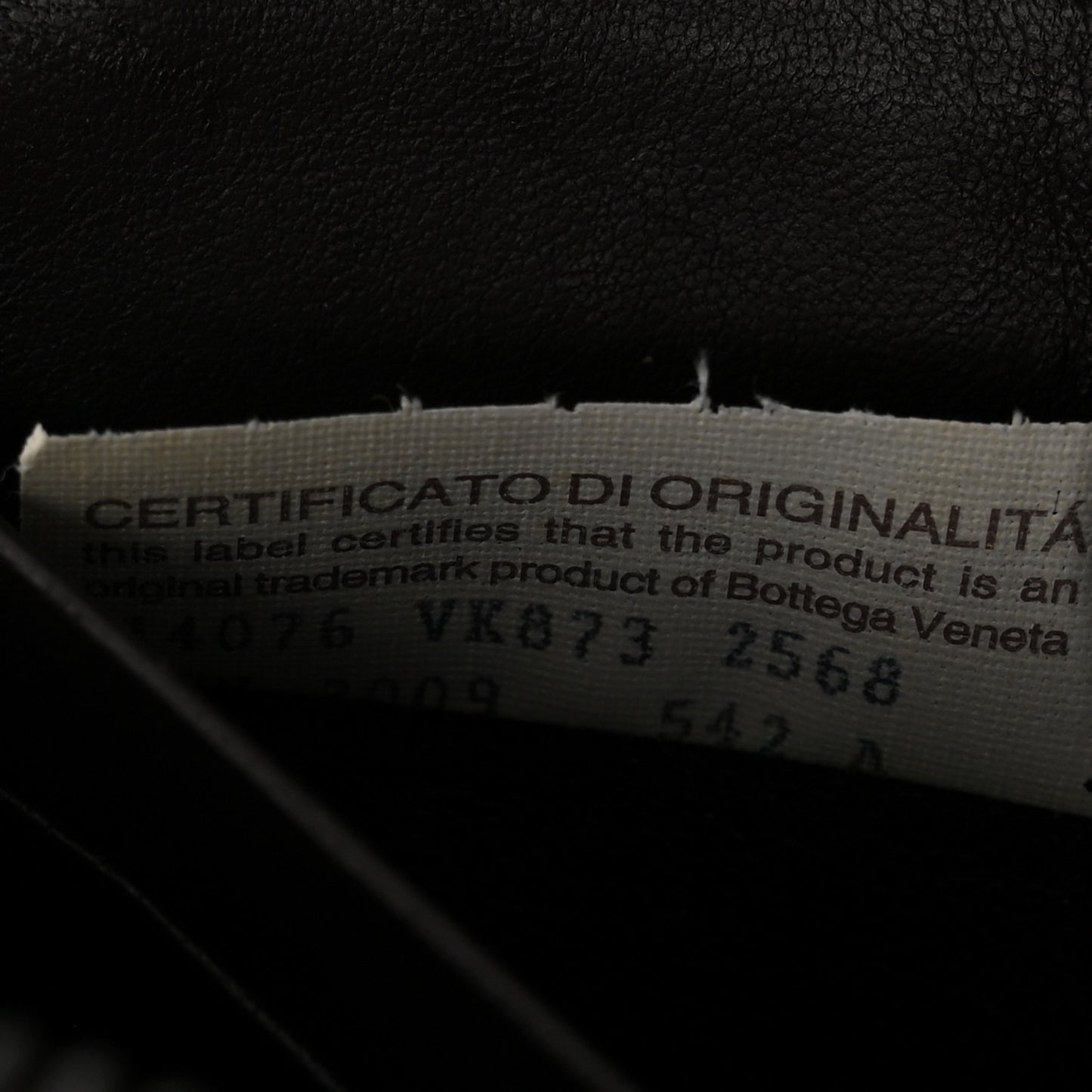 Nappa Intrecciato Zip Around Wallet Brown