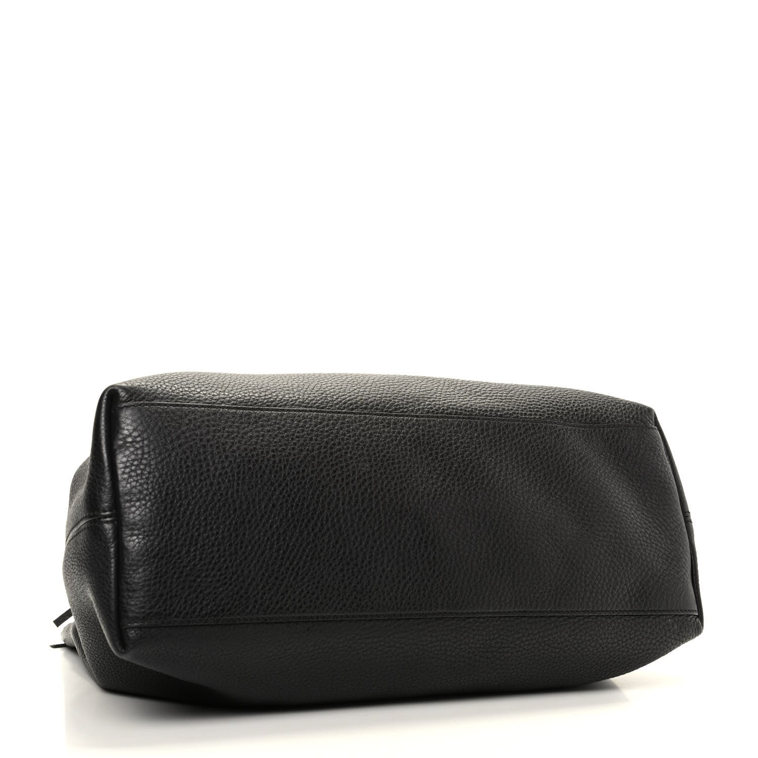 Gucci Pebbled Calfskin Medium Soho Chain Shoulder Bag Black 4 of 9
