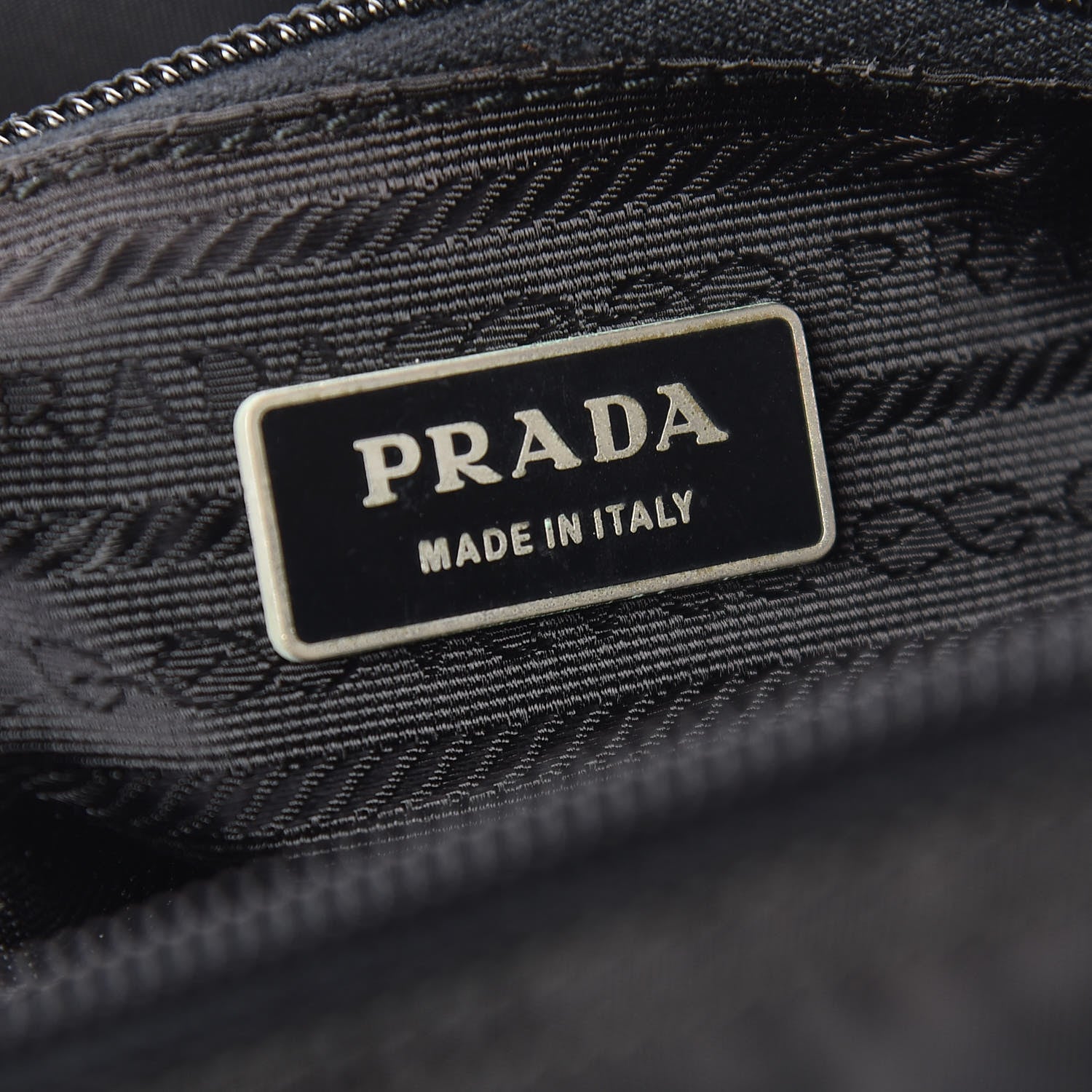 Prada Tessuto Nylon Messenger Bag Black 6 of 17