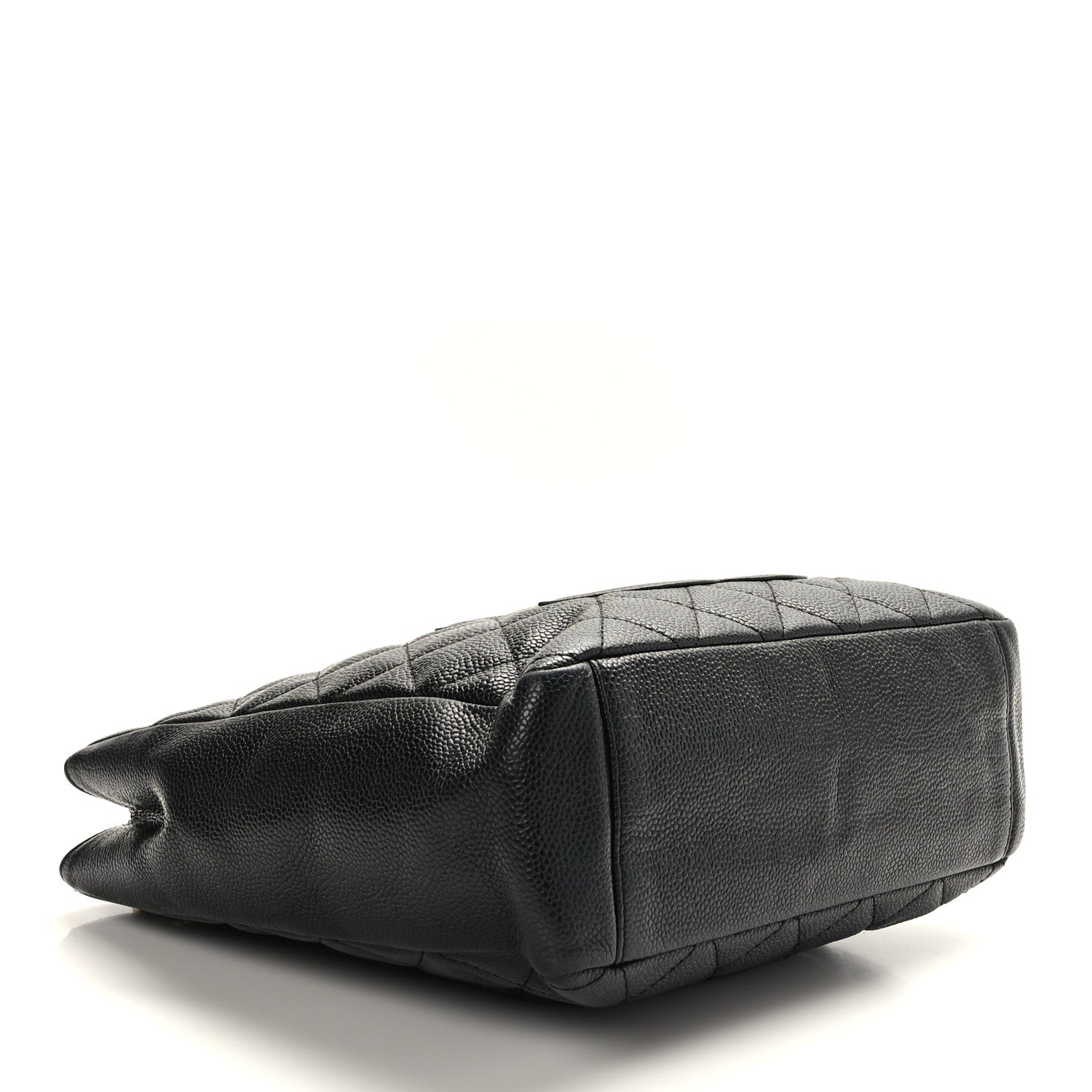 Chanel Caviar Quilted Petit Shopping Tote PST Black 4 of 9