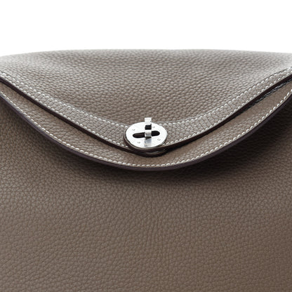 Hermes Taurillon Clemence Lindy 30 Etoupe 8 of 11
