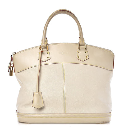 Louis Vuitton Suhali Lockit MM White 1 of 19