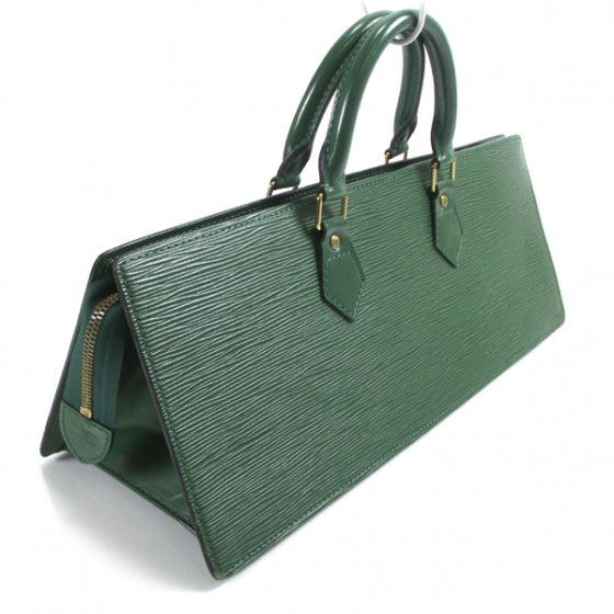 Louis Vuitton Epi Sac Triangle Green 3 of 9