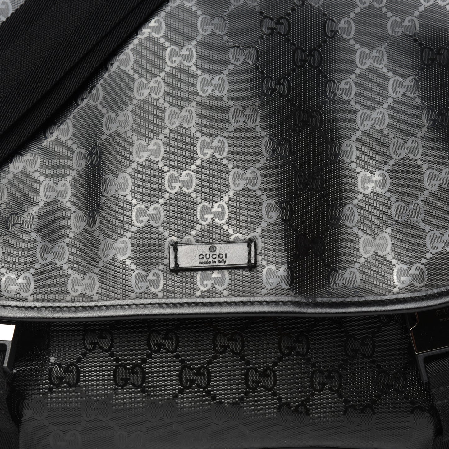Imprime Monogram Medium Messenger Bag Black