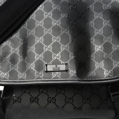 Gucci Imprime Monogram Medium Messenger Bag Black 10 of 10