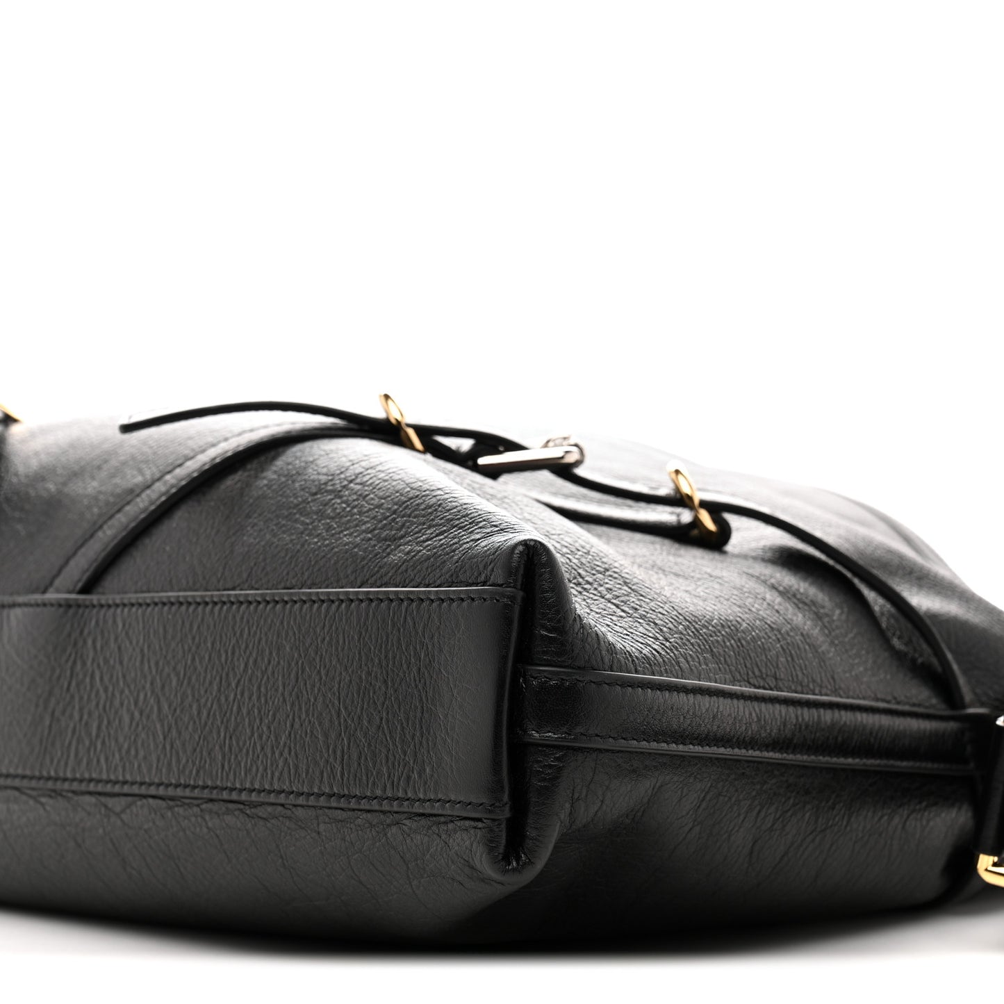 Calfskin Medium Voyou Bag Black