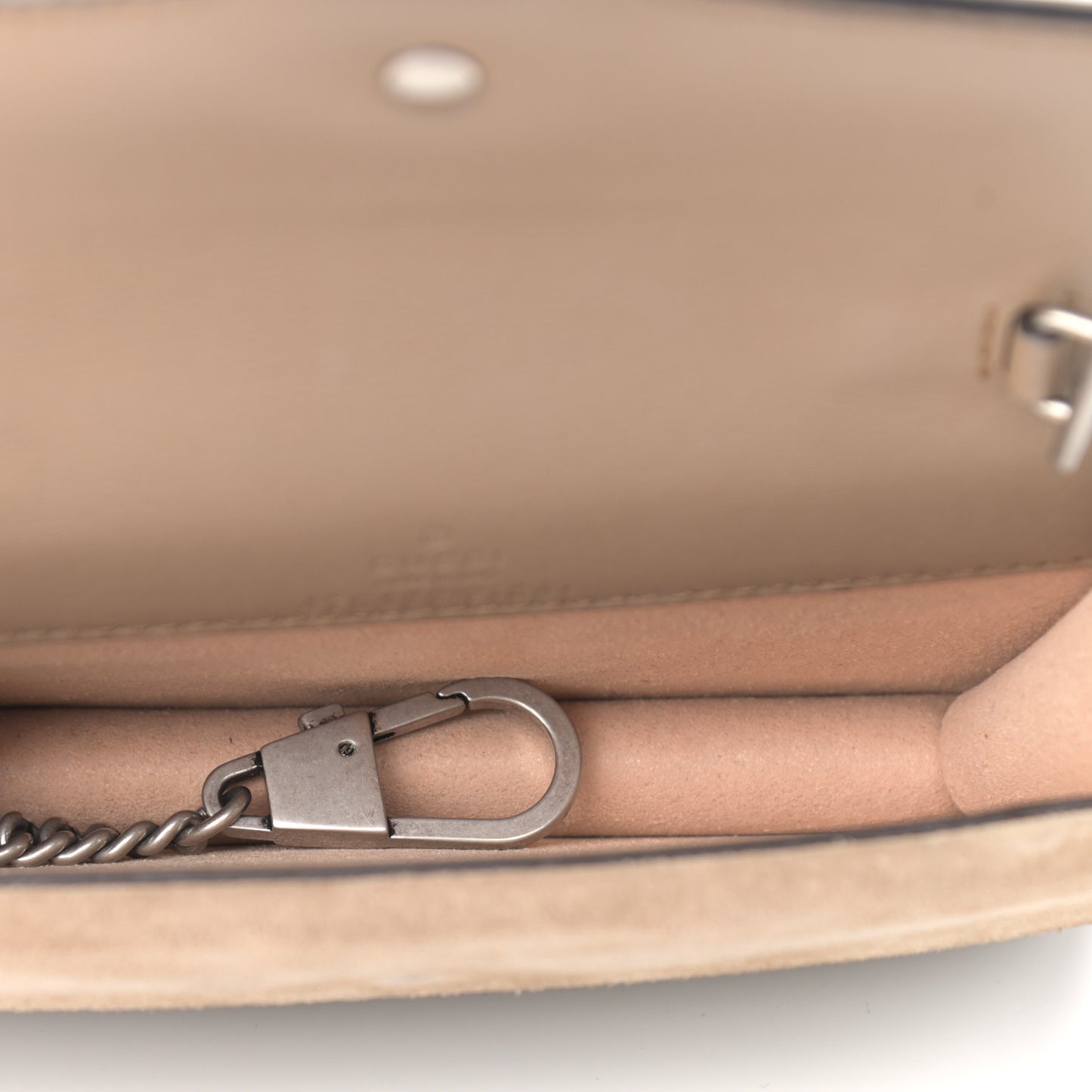 GG Supreme Monogram Super Mini Dionysus Shoulder Bag Taupe