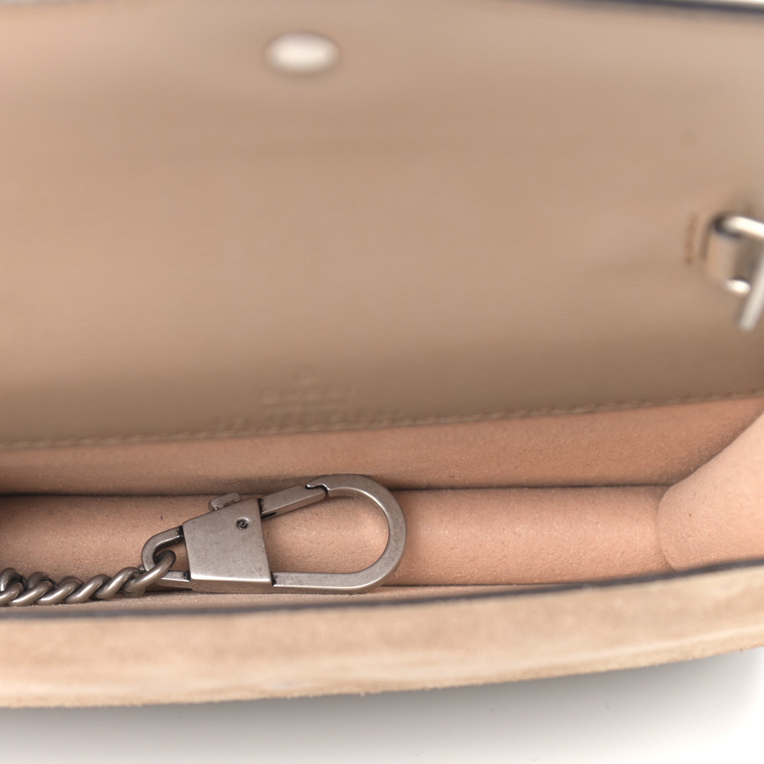 Gucci GG Supreme Monogram Super Mini Dionysus Shoulder Bag Taupe 5 of 10