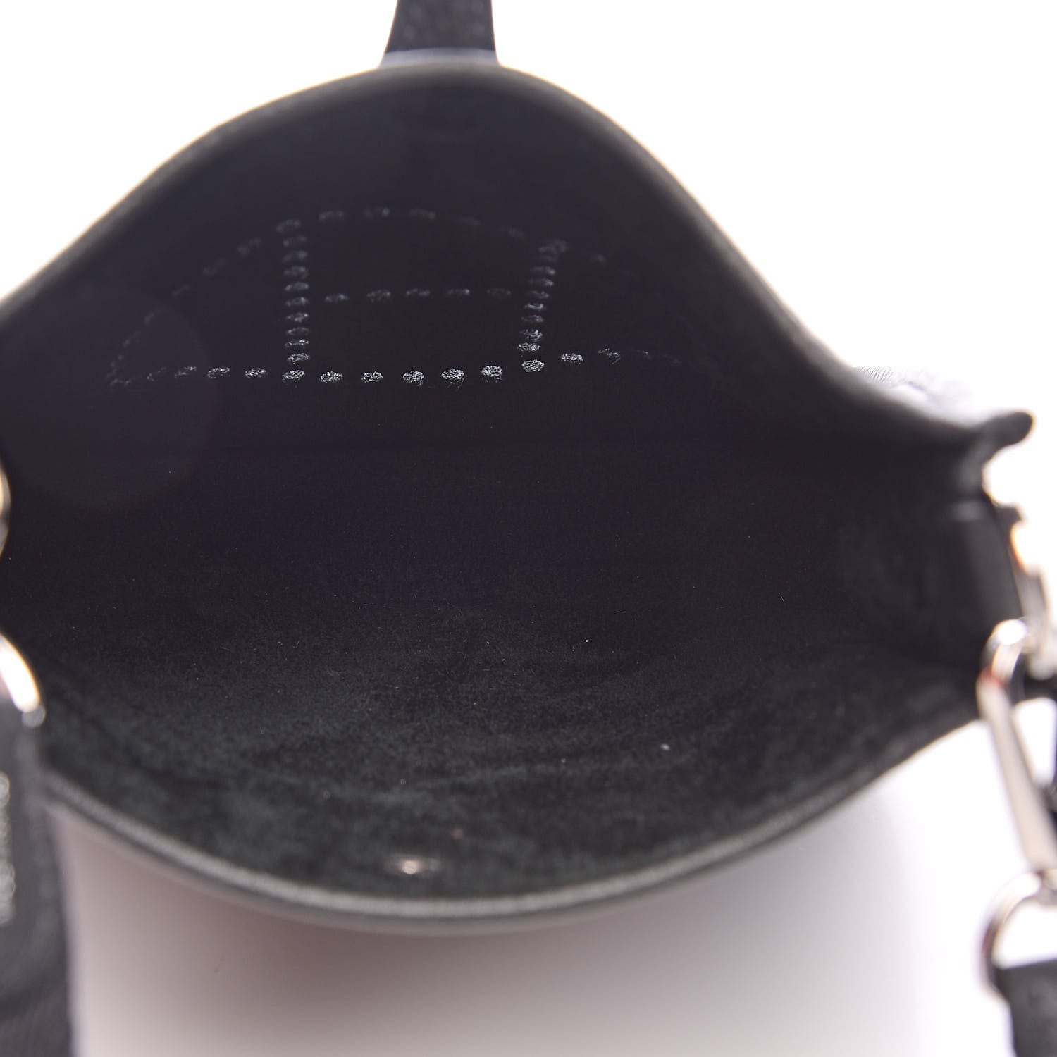 Hermes Taurillon Clemence Evelyne TPM Black 5 of 11