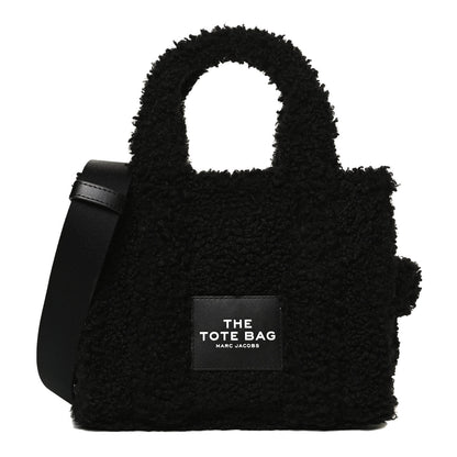 Marc Jacobs Polyester Cotton The Teddy Traveler Tote Bag Black 1 of 14