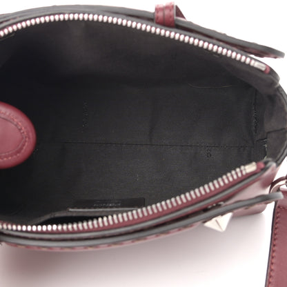 Fendi Vitello King Logo Embossed Mini By The Way Boston Bag Barolo 9 of 27