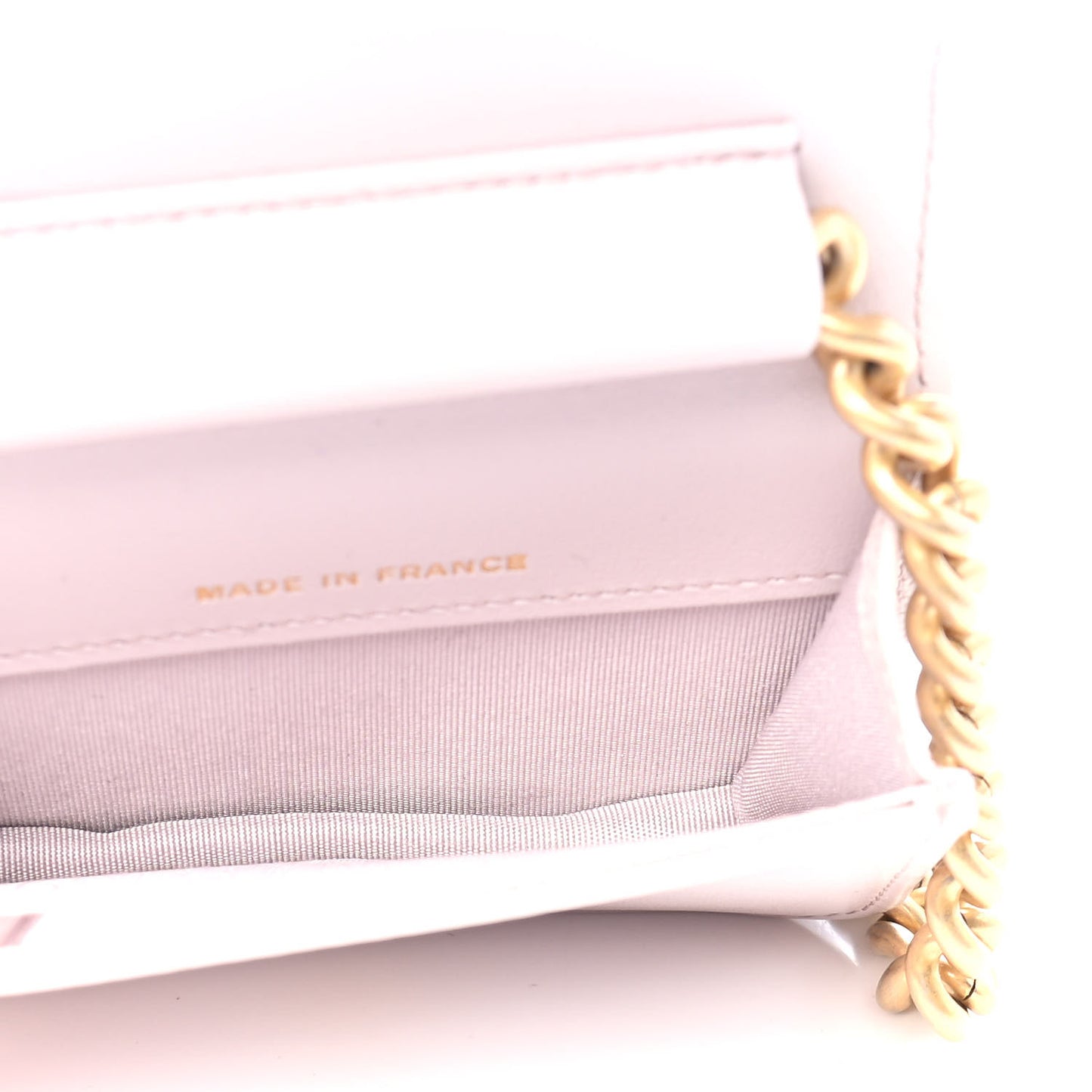 Caviar Chevron Boy Flap Waist Belt Bag Light Purple