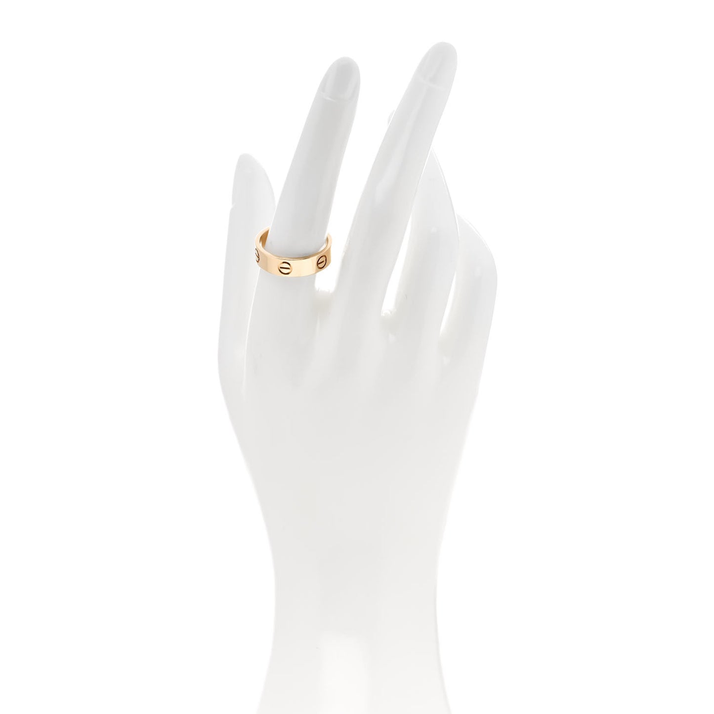 18K Yellow Gold 5.5mm LOVE Ring 57 8