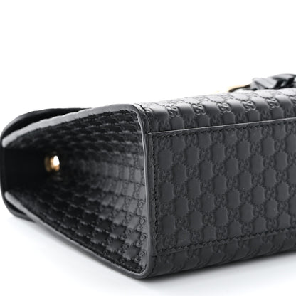 Gucci Microguccissima Medium Emily Chain Shoulder Bag Black 9 of 10