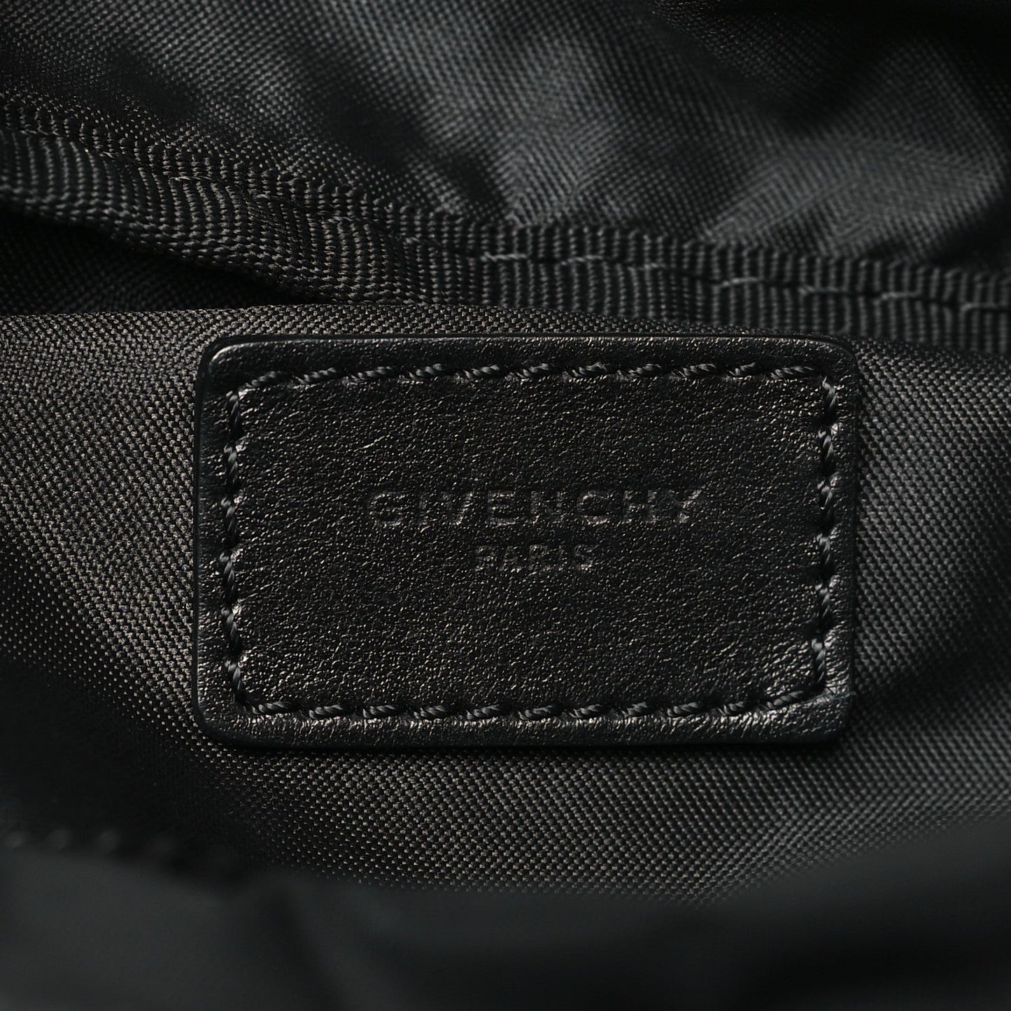 Nylon Logo Belt Bag Black