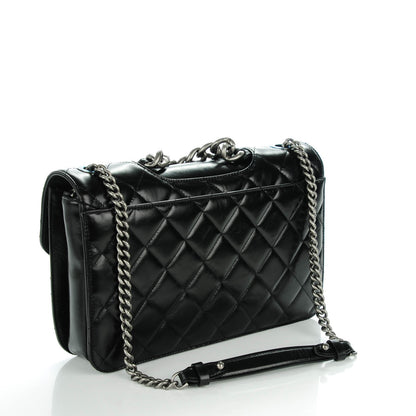 Chanel Calfskin Quilted Large Perfect Edge Flap Black 3 of 8
