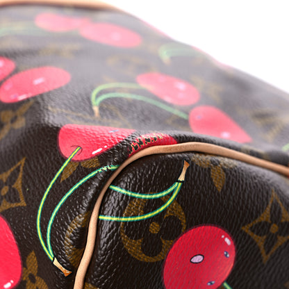 Louis Vuitton Monogram Cerises Keepall 45 11 of 25