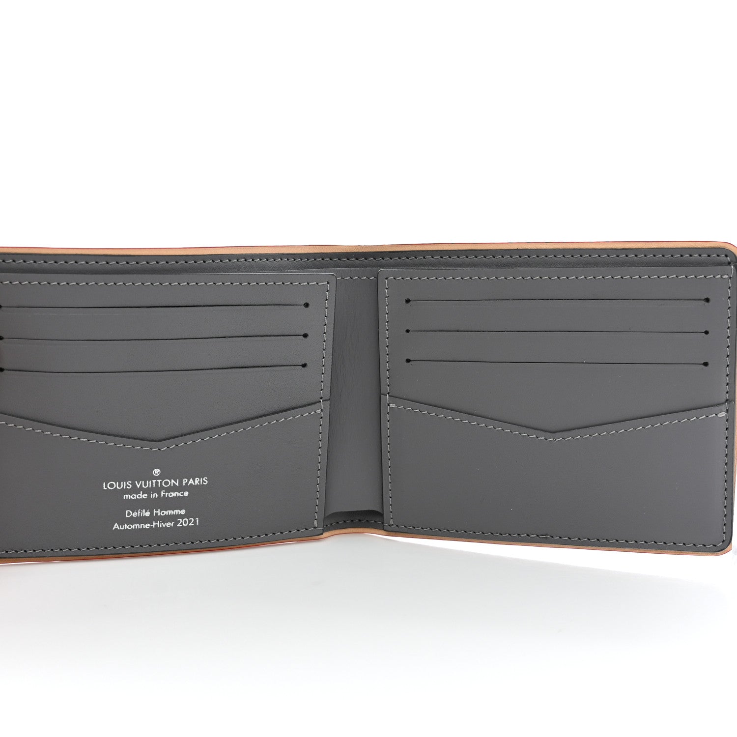 Louis Vuitton Monogram Mirror Slender Wallet Silver 5 of 8