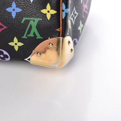 Louis Vuitton Monogram Multicolor Speedy 30 Black 17 of 32