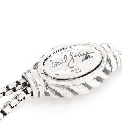 David Yurman Sterling Silver Black Onyx Hematite 14mm Elements Bead Bracelet 3 of 3