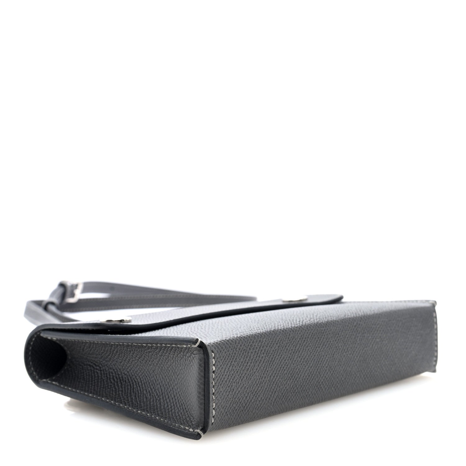 Hermes Epsom Hermesnap Wallet Gris Meyer 4 of 11