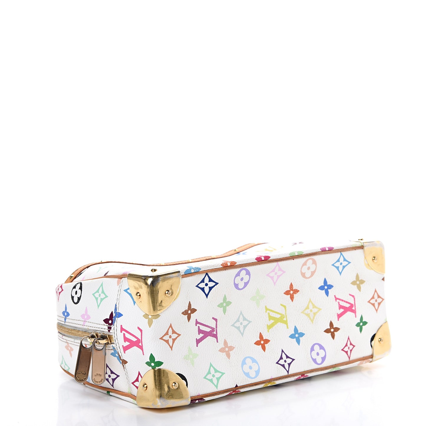 Monogram Multicolor Trouville White