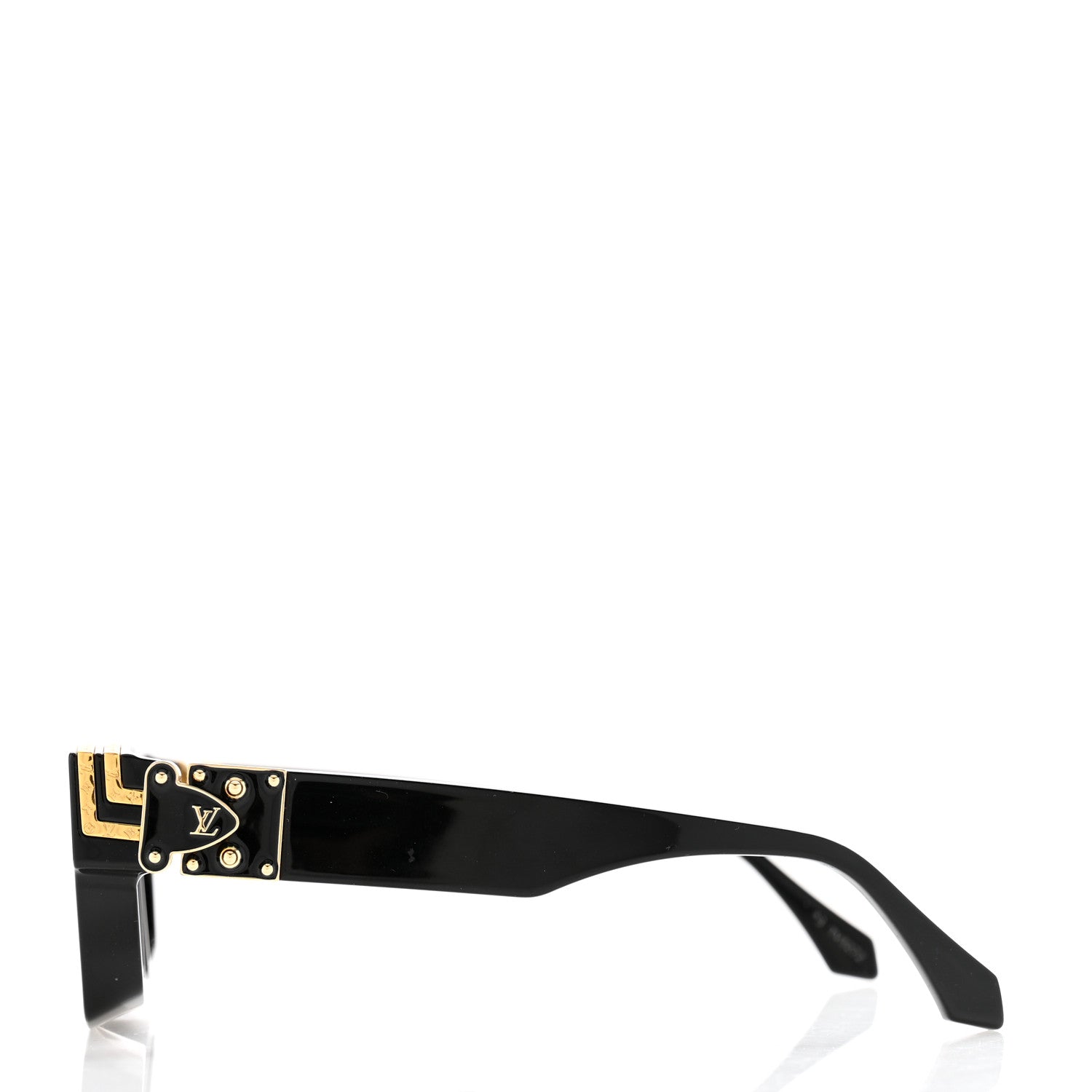 Louis Vuitton Acetate 1.1 Millionaires Sunglasses Z1165W Black 3 of 8