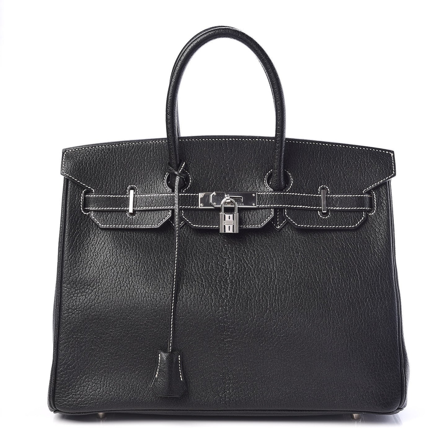 Chevre de Coromandel Birkin 35 Black