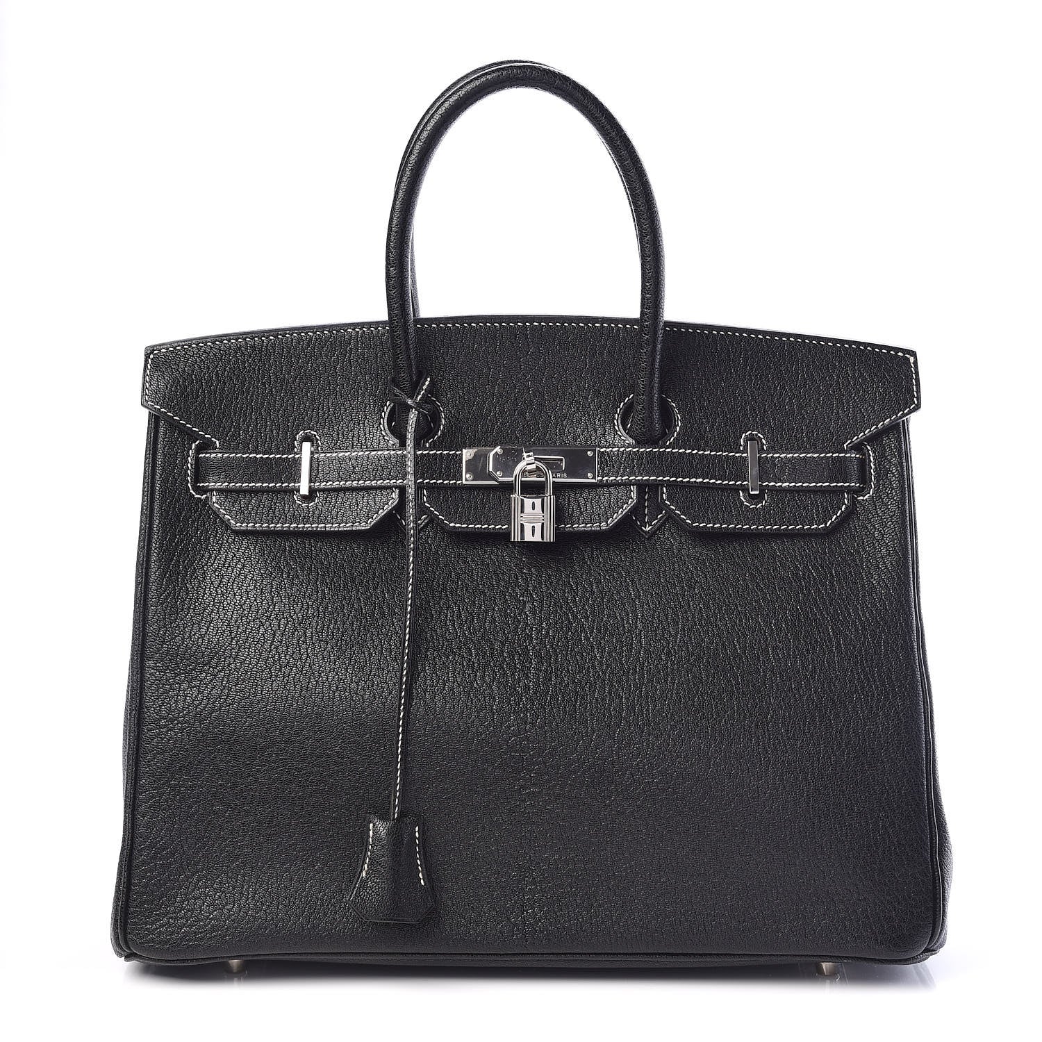 Hermes Chevre de Coromandel Birkin 35 Black 1 of 37
