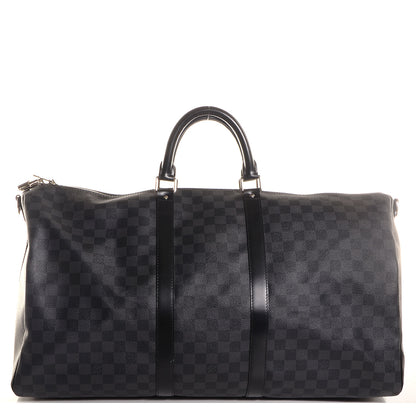 Louis Vuitton Damier Graphite Keepall Bandouliere 55 1 of 8