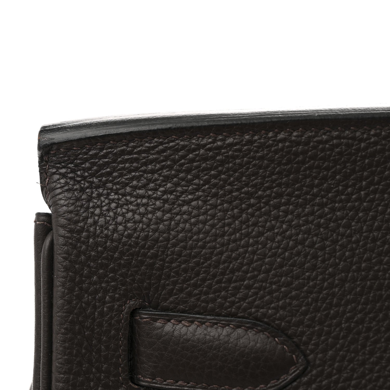 Hermes Togo Travel Birkin 50 Chocolate 13 of 14