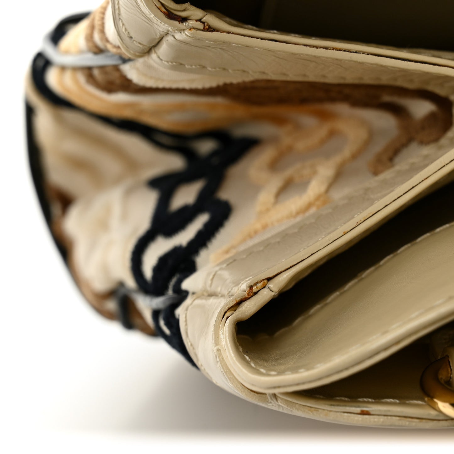 Velvet Chains Mini Linda Beige