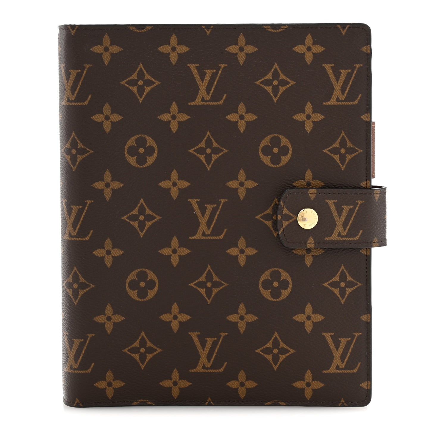 Monogram Large Ring Agenda Cover