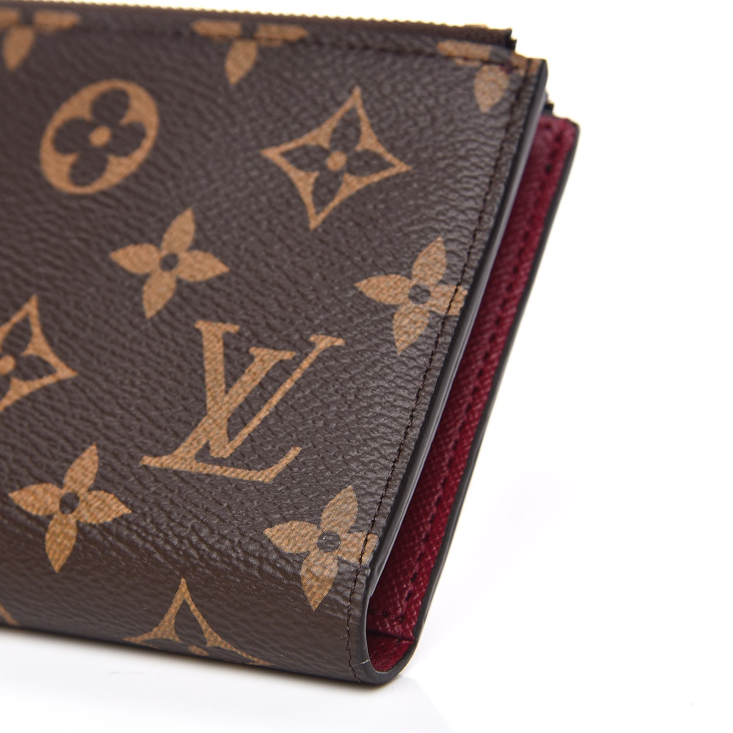 Louis Vuitton Monogram Adele Wallet Fuchsia 8 of 9