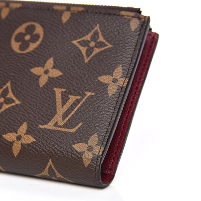 Louis Vuitton Monogram Adele Wallet Fuchsia 8 of 9