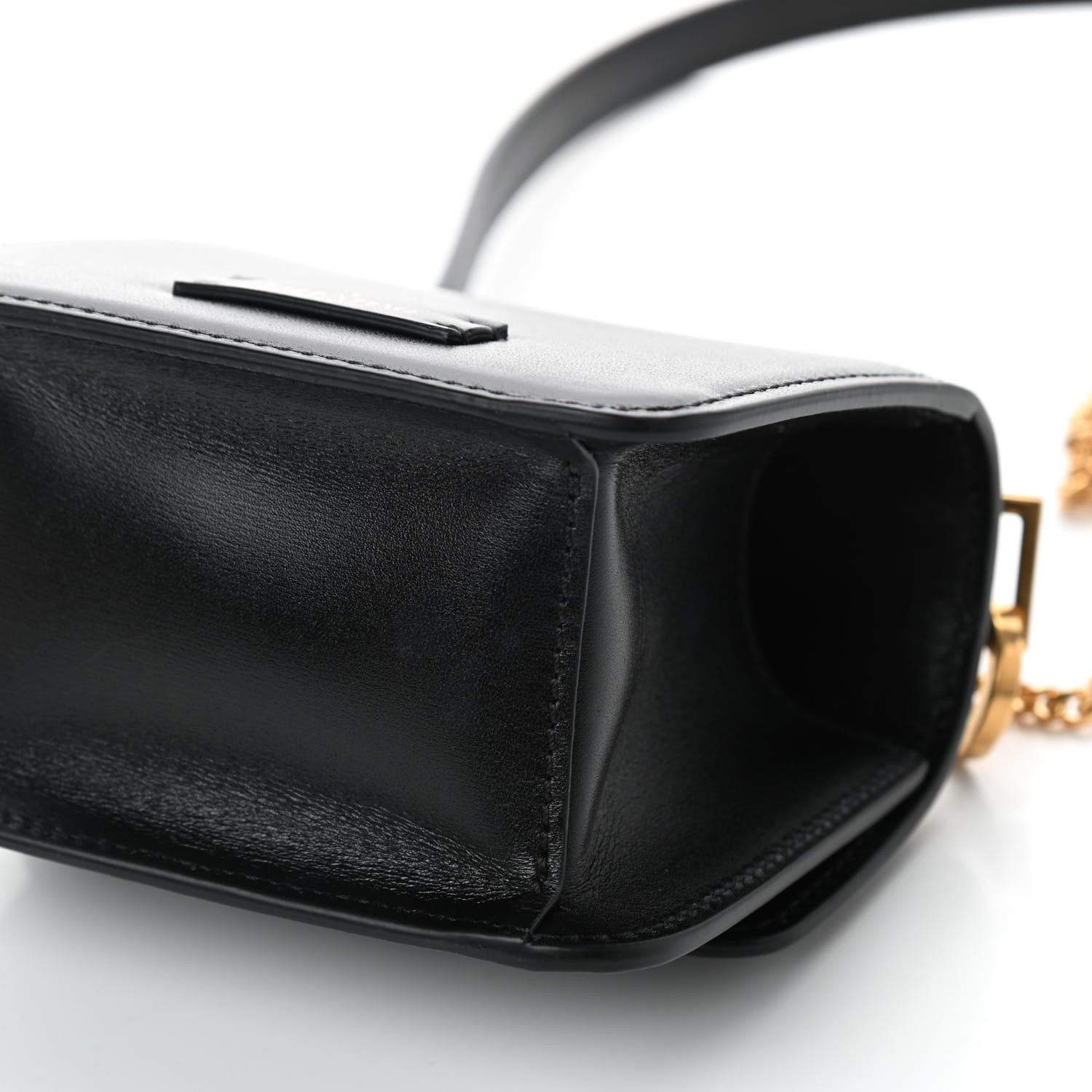 Valentino Garavani Smooth Calfskin Micro VSling Shoulder Bag Black 9 of 10