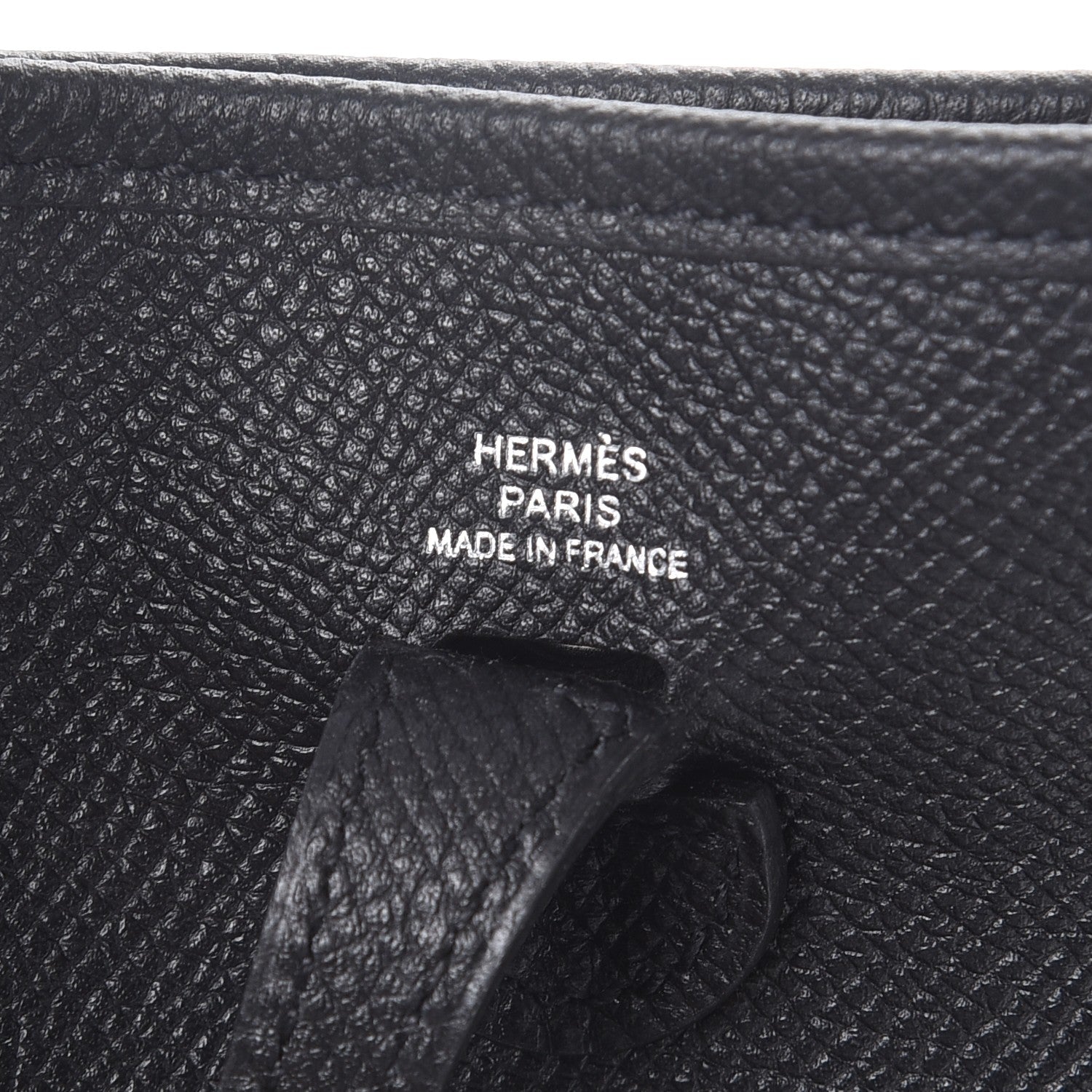 Hermes Epsom Evelyne TPM Black 6 of 8