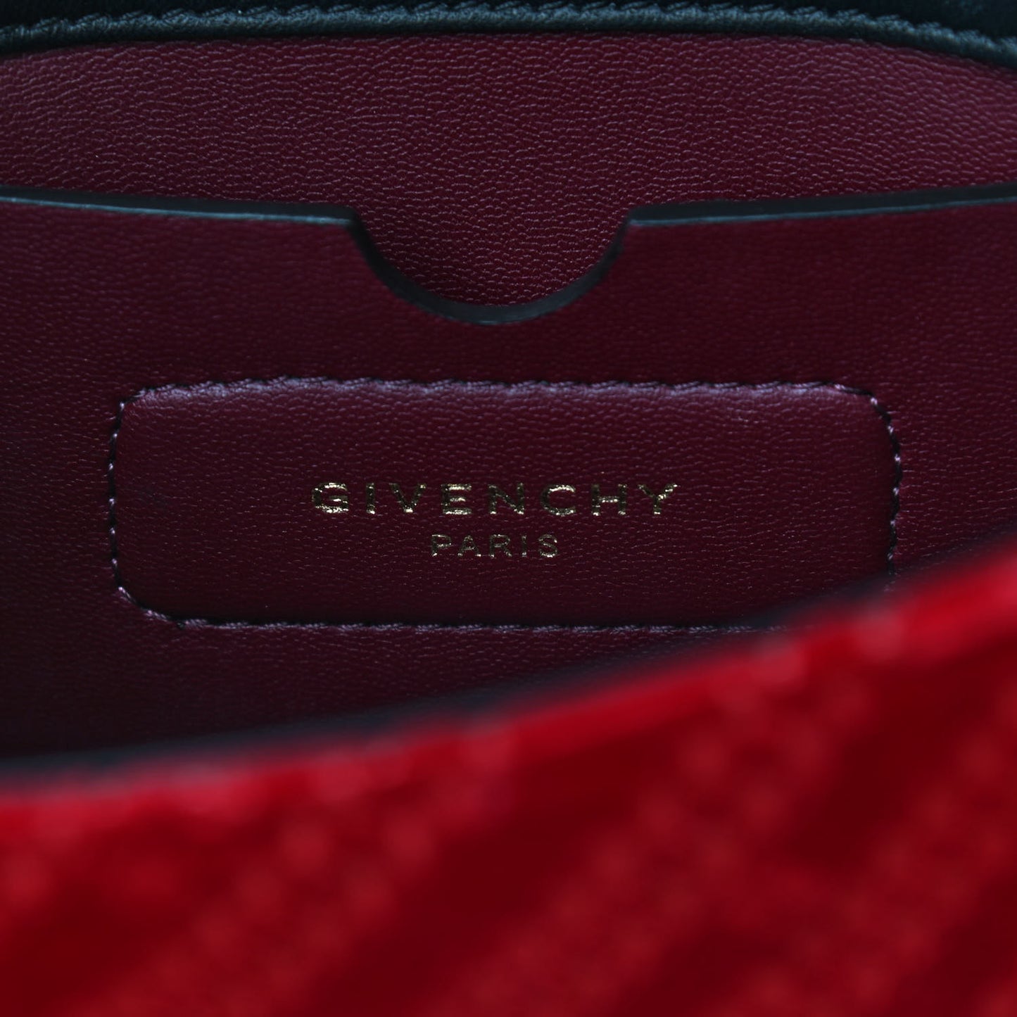 Velvet Logo Mini Eden Red