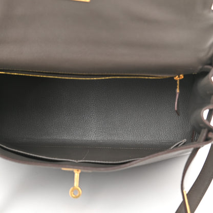 Hermes Evercolor Kelly Retourne 32 Etain 4 of 12